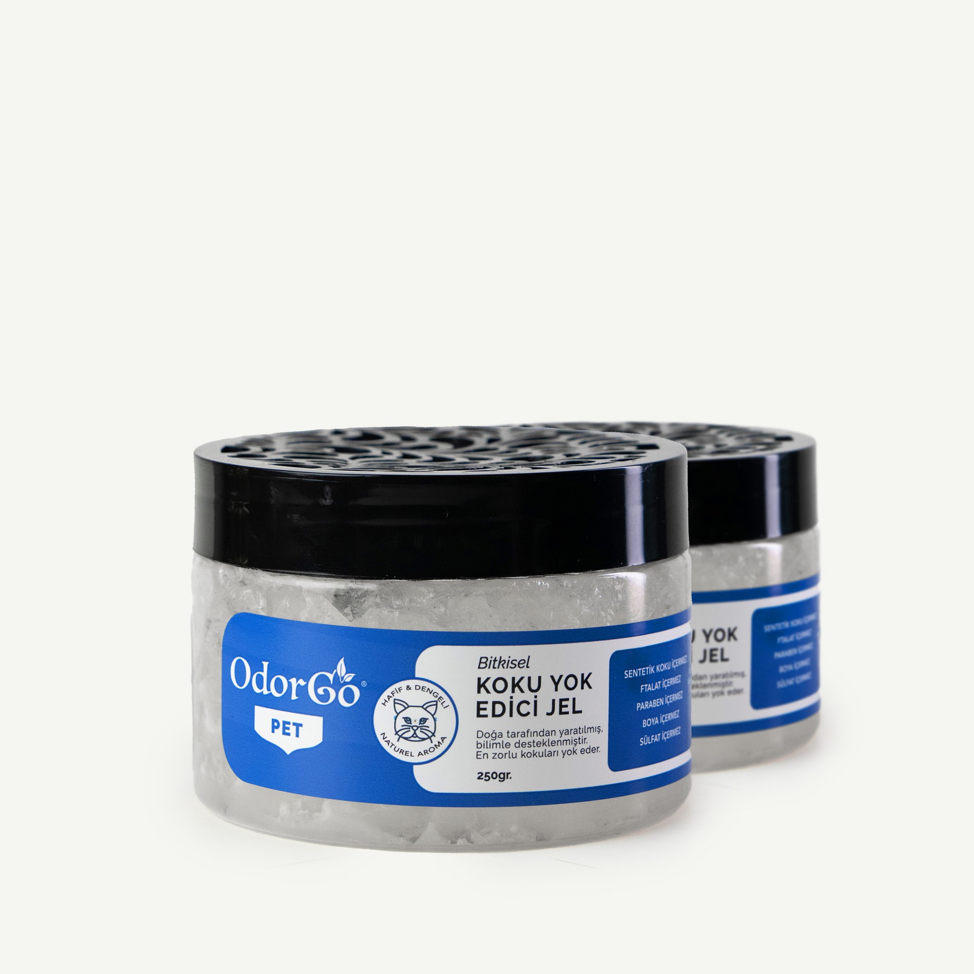 ODORGO PET Koku Yok Edici Jel (250gr.)  - 2'li