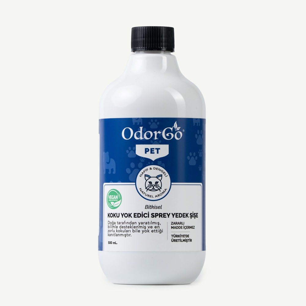 ODORGO PET Koku Yok Edici Sprey Yedek Şişe (500ml.)