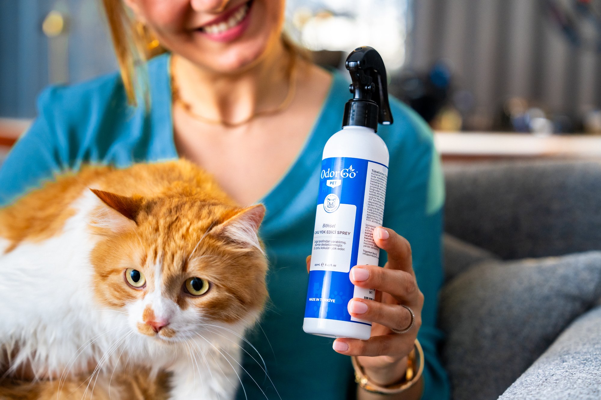 ODORGO PET Koku Yok Edici Sprey (250ml.)