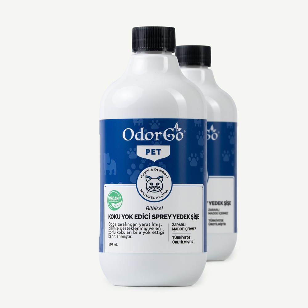 ODORGO PET Koku Yok Edici Sprey Yedek Şişe (500ml.)