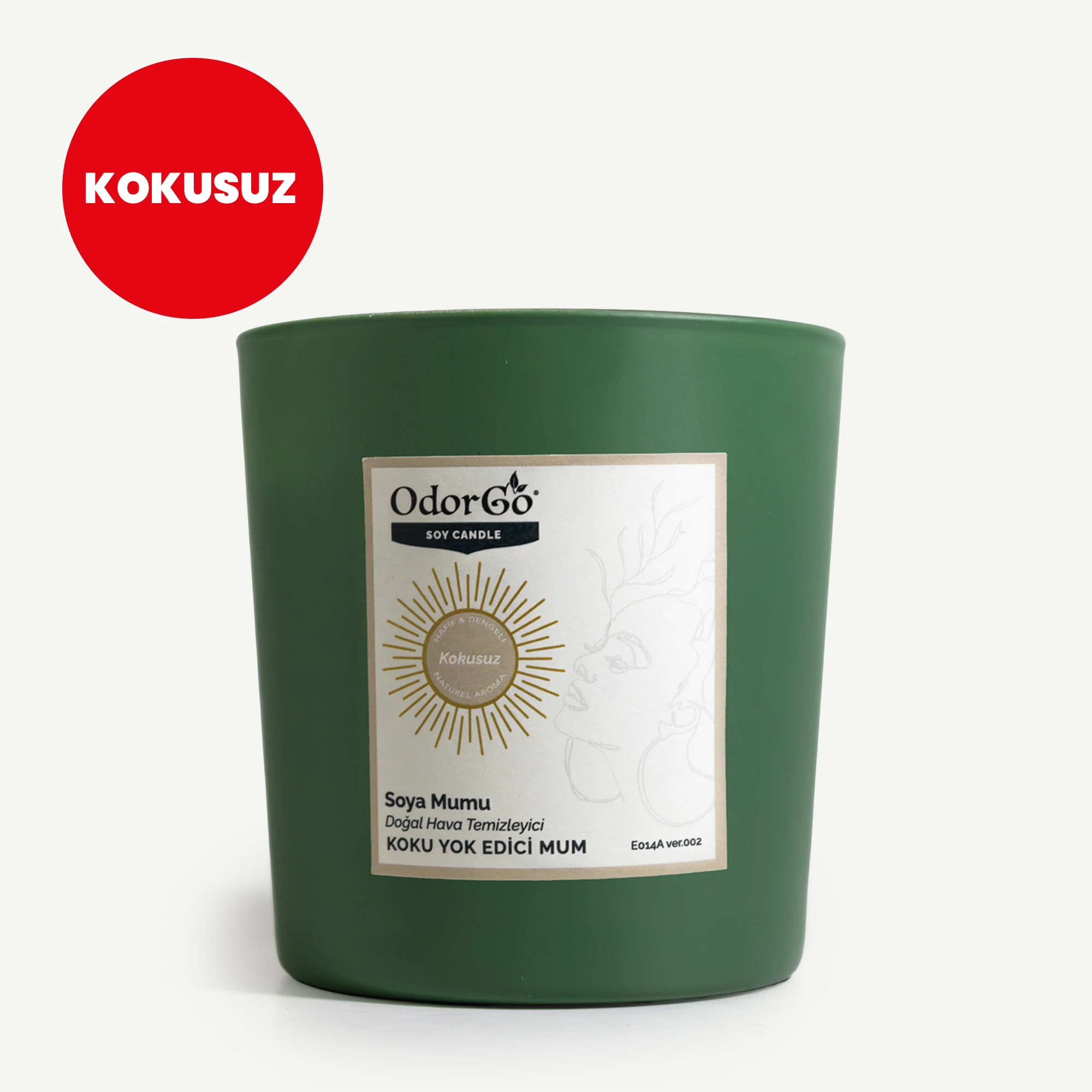 ODORGO Koku Yok Edici Bitkisel Mum