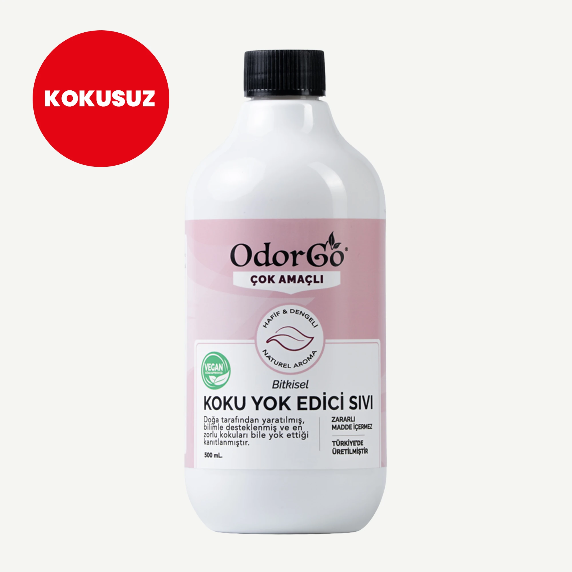 ODORGO Çok Amaçlı Koku Yok Edici Sıvı (500ml.)