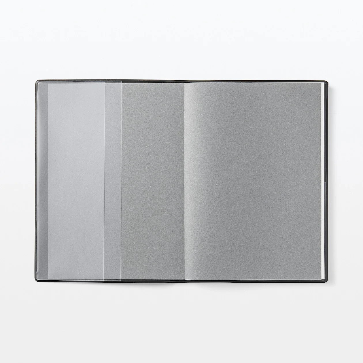 Muji 2025 Aylık/Haftalık Planlayıcı (Pzt-Pazar) - B6 Ajanda - Koyu Gri