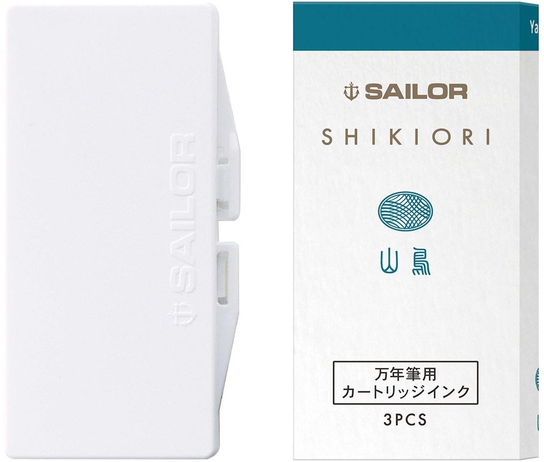 Sailor mürekkep kartuşları Shikiori Yamadori (3 adet)