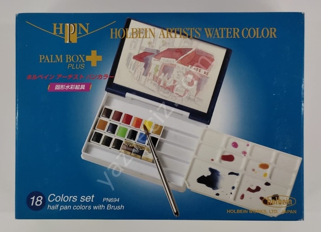 Holbein Profesyonel 18'li Tablet Suluboya Seti