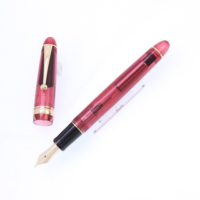 Pilot Custom 742 Limited Edition FKK-MT24-MTL FM UÇ Dolma Kalem - kırmızı