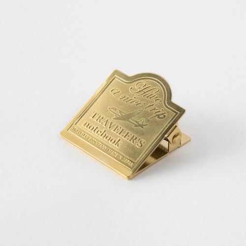 Traveler's Company Notebook Clips - Pirinç Klips Uçak Tasarımı