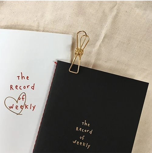 Kampanyalı Kore Suatelier Haftalık Planlayıcı - Siyah Kapak 64 Sayfa