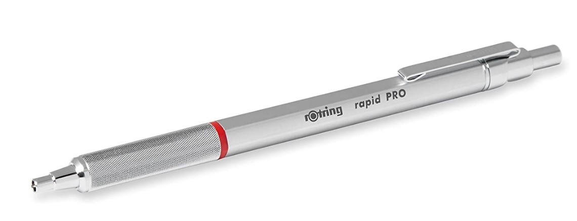 Rotring  Rapid Pro Gümüş Tükenmez Kalem 0.7mm