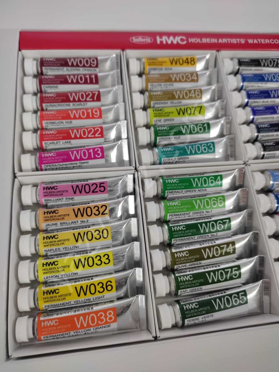 Holbein 48'li 5 ml Profesyonel Sulu Boya Seti