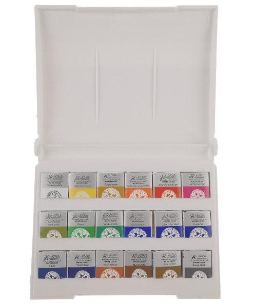 Afra Artists Water Colours Sulu Boya Tablet Seti 18li