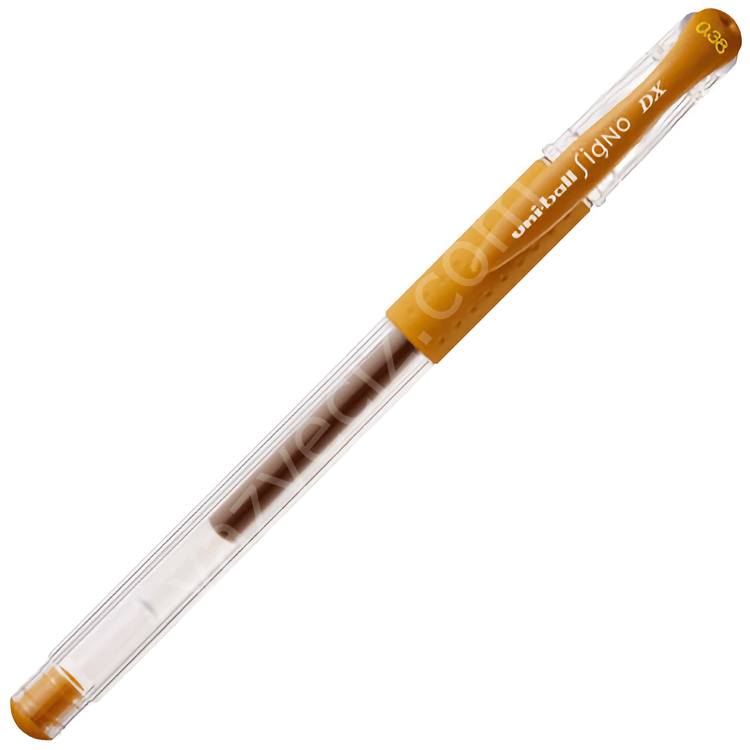 Uniball Signo 0,38mm Kağıdın Arkasına Geçirmeyen Jel Kalem.UM-151 Dx, Brown
