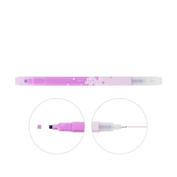KAMPANYALI DOT E PEN PİKSEL SÜSLEME KALEMİ, ÇİFT UÇLU, LAVANTA
