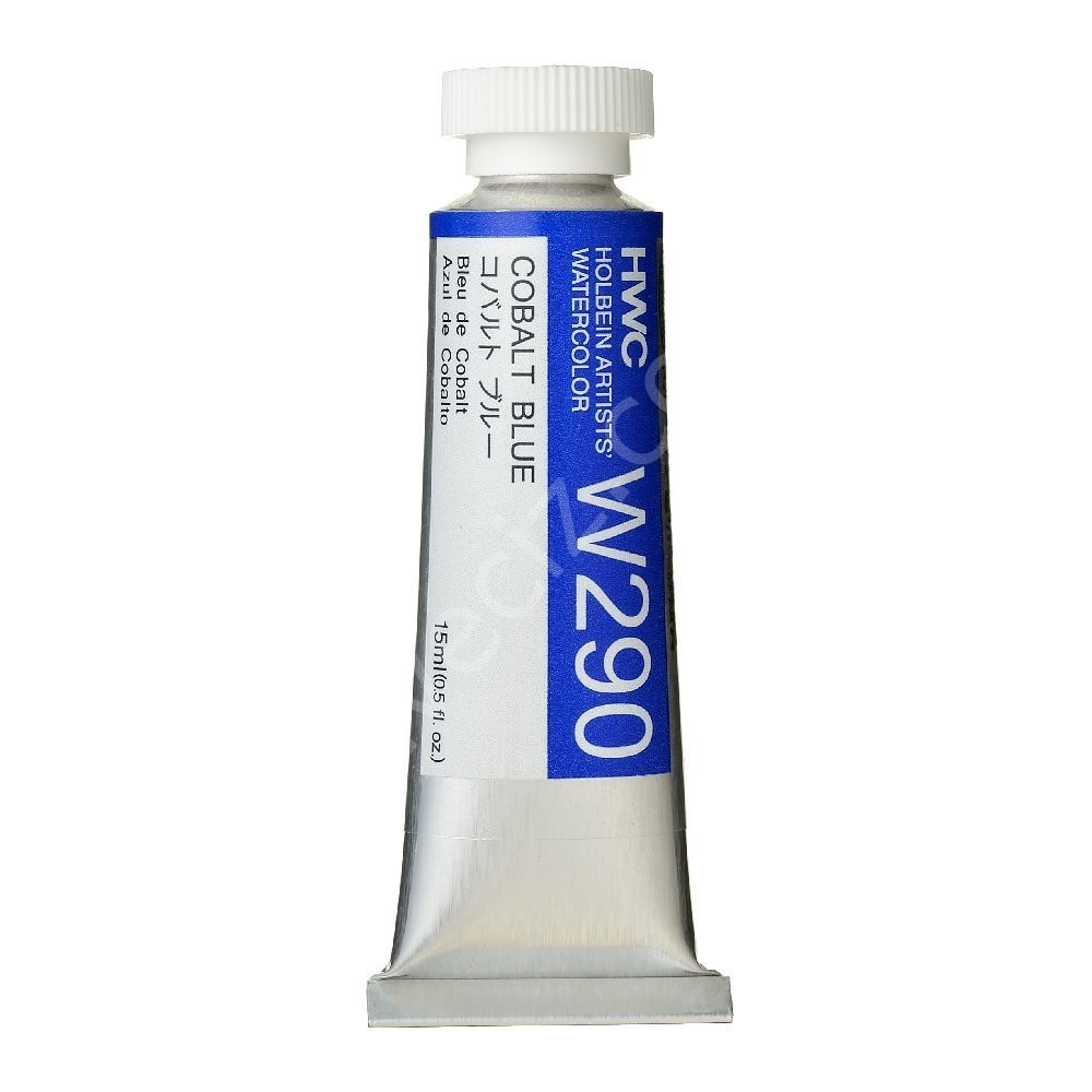 Holbein 15 ml Profesyonel Tüp Suluboya Cobalt Blue (W290) D Serisi