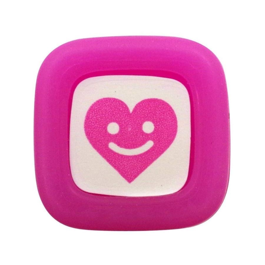 Pilot ilmily Frixion Stamp, Silinebilir Damga, Smiley Kalp Pembe Renk Tekli Adet