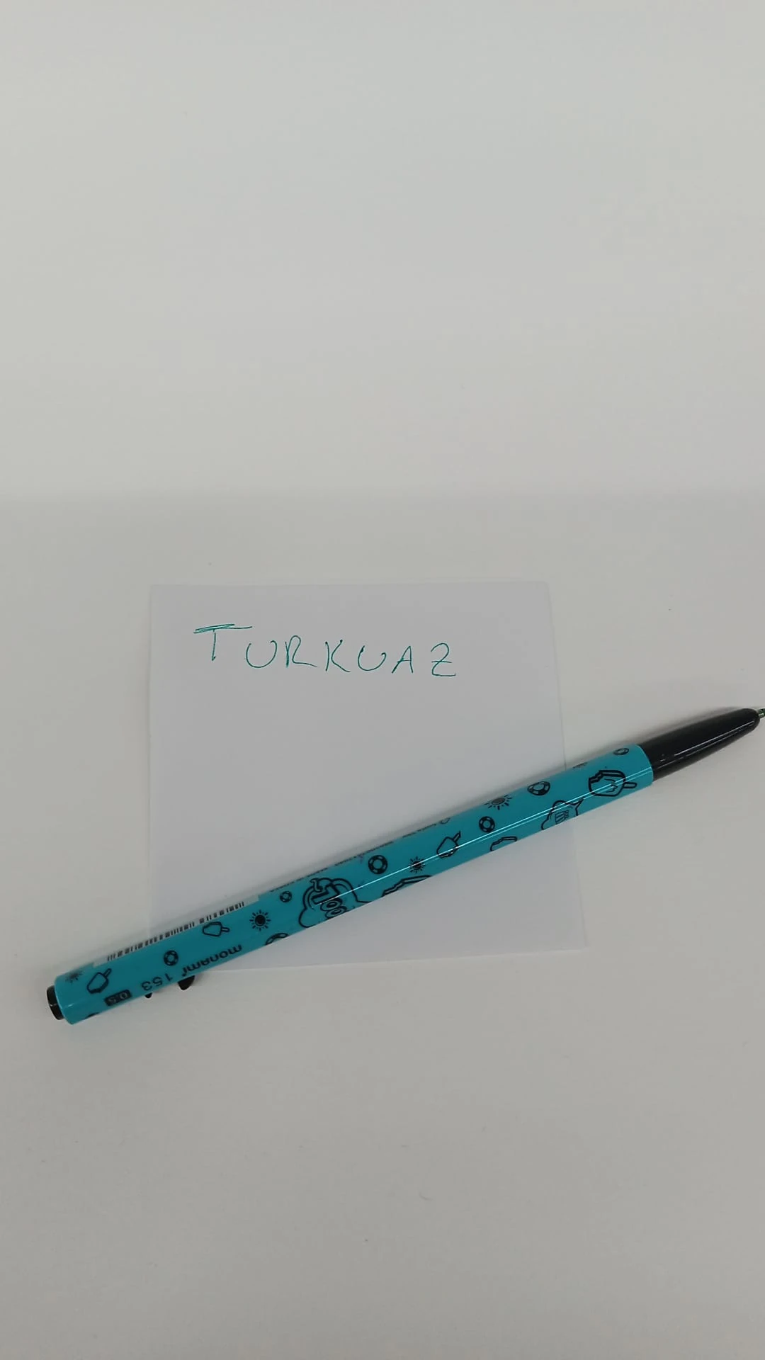 monami 153 kiss 0.5 tükenmez kalem- turkuaz