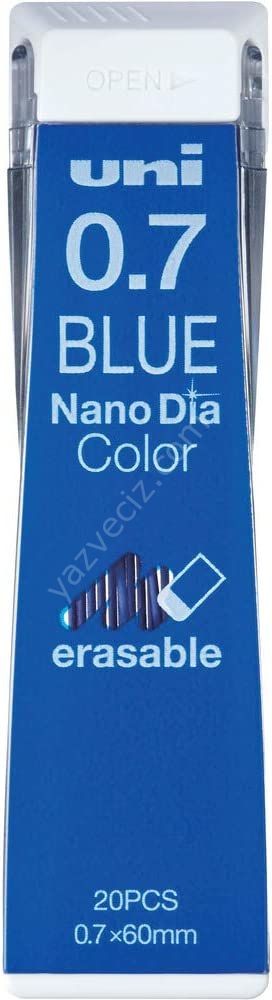 Uni Blue  0.7 mm Nano Dia Color 20 'li Uç