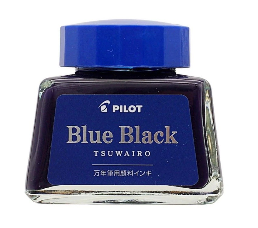 Pilot TSUWAIRO Mürekkep [Güçlü Renk] Mavi Siyah (Pigment) 30ml