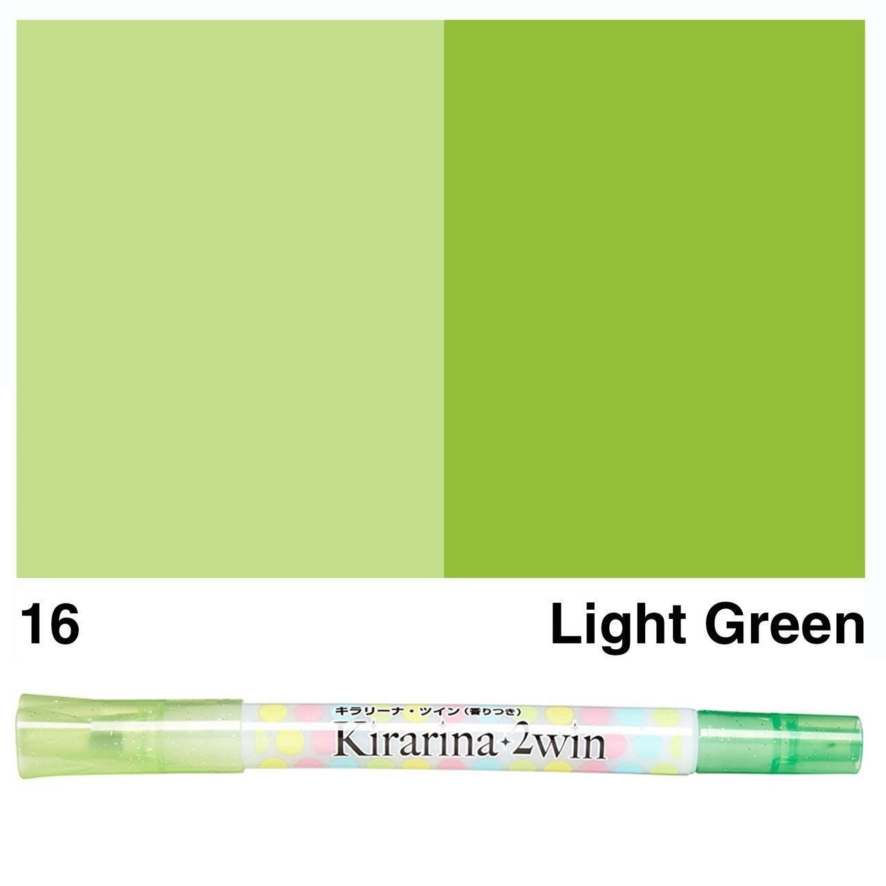 Kirarina 2win Kokulu Light Green Fosforlu Kalem