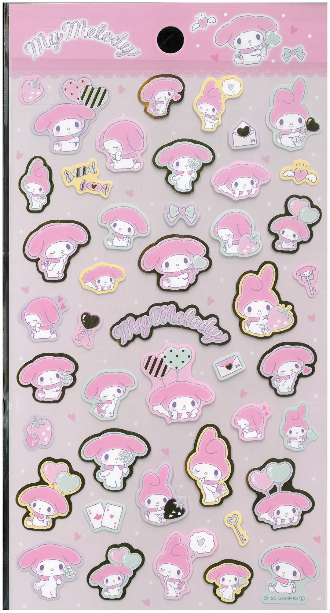 Japon My Melody Sticker Çıkartma