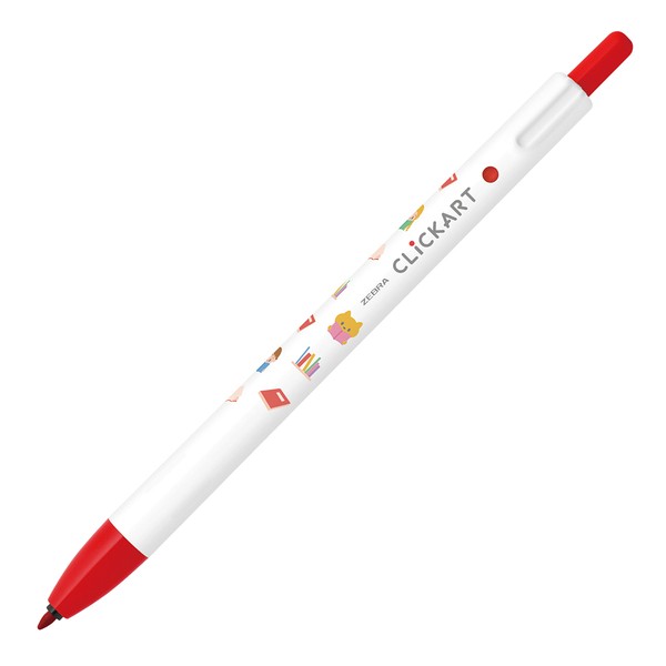 Zebra Clickart Limited Edition Özel Okuma Serisi Renk: Kırmızı