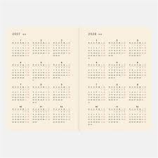 Kampanyalı Ön Sipariş Hobonichi 5-Year Techo - A6 - 2026-2030