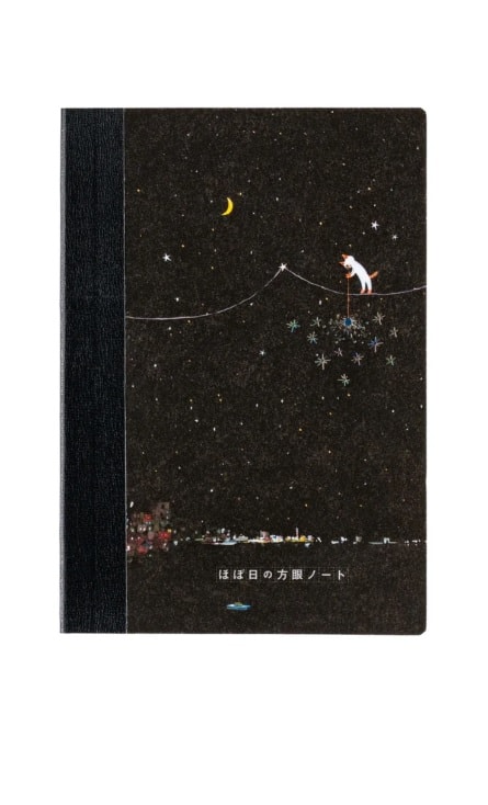 Kampanyalı Ön Sipariş Hobonichi Graph Notebook - A5 - Hiroko Kubota: Another night of falling star sparklers