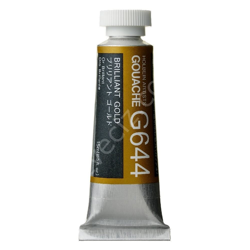 Holbein Artıst Guaj Boya 15 ml (G644)Brıllıant Gold Seri D