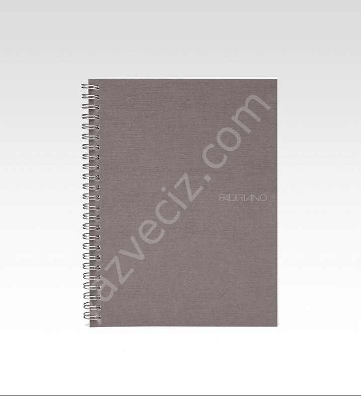 Fabriano Ecoqua Lined Stone A5 çizgili Spiral Defter