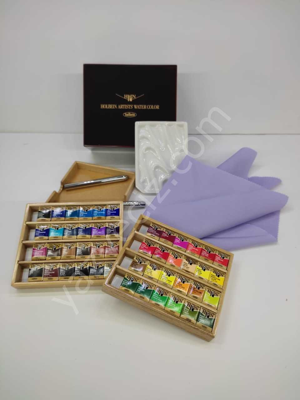 Holbein Profesyonel 48'li Tablet Suluboya Seti