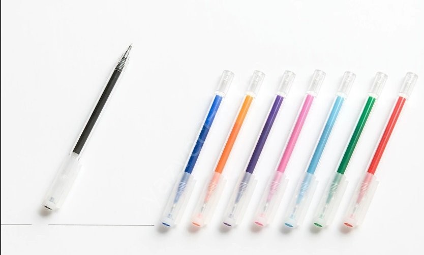 Muji Silinebilir Kırmızı Pilot Kalem,Japon 0,5mm , Erasable Cap Style Ball Point Pen, Red