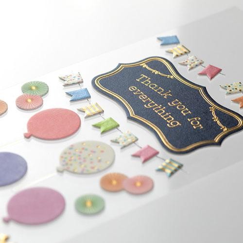 Midori Craft Title Sticker - thank you for everything