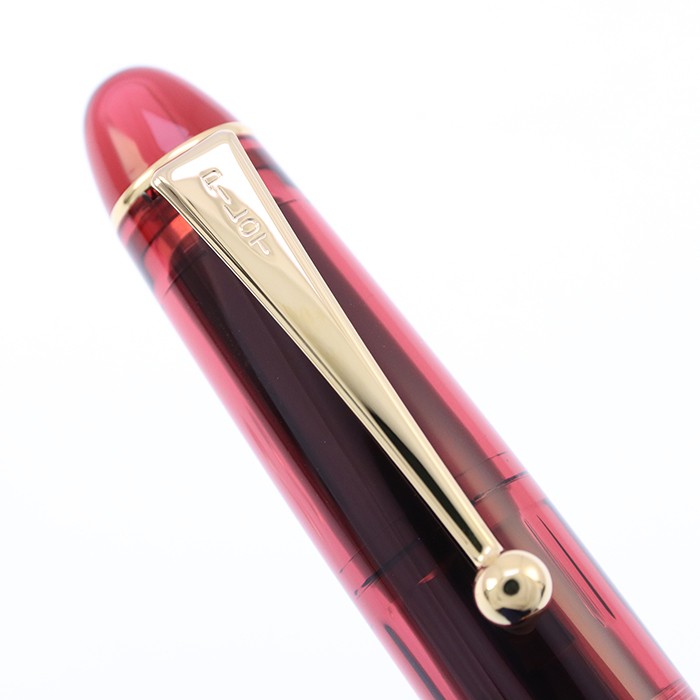 Pilot Custom 742 Limited Edition FKK-MT24-MTL FM UÇ Dolma Kalem - kırmızı