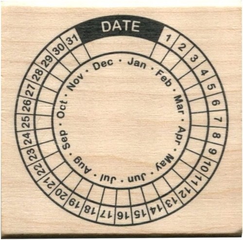 Kodomo Date Ahşap Damga Mühür