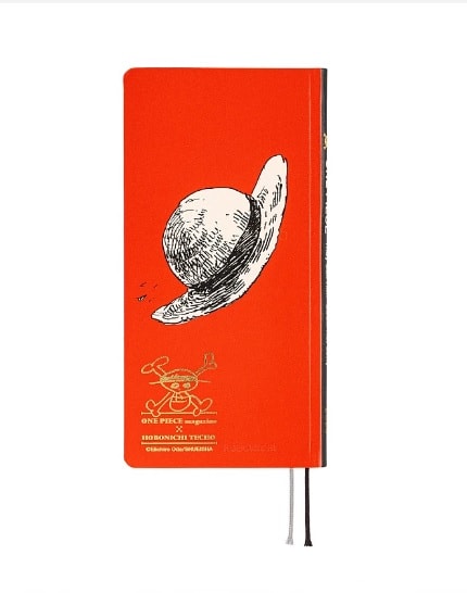 Kampanyalı Ön Sipariş Hobonichi Techo Weeks - English - ONE PIECE : Straw Hat Luffy (Red)