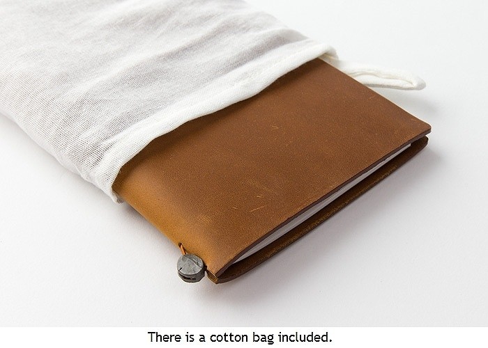 Traveler's Company Notebook Leather Cover - Camel