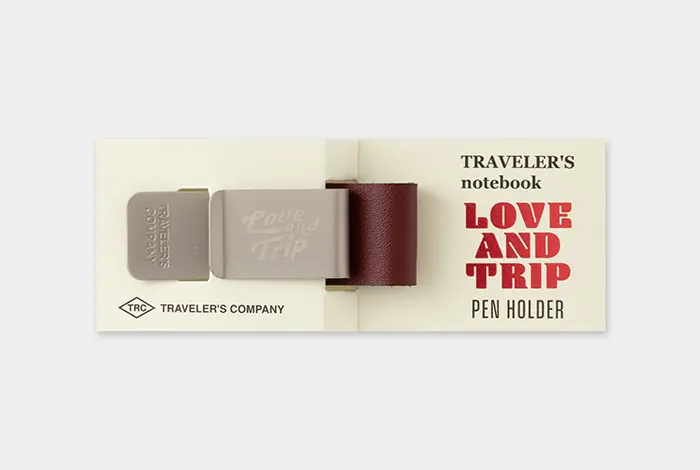 Traveler's Company Notebook LOVE AND TRIP Pen Holder