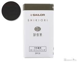 Sailor Shikiori Rikyu-Cha Mürekkep Kartuşları (3'lü )