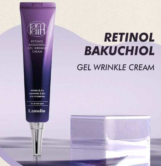 Kore Lamelin Retinol Bakuchiol Jel Kırışıklık Kremi