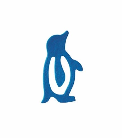 Midori Kağıt Materyal Penguen Klips