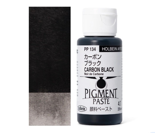 Holbein Pigment Macunu, 134 Karbon Siyahı