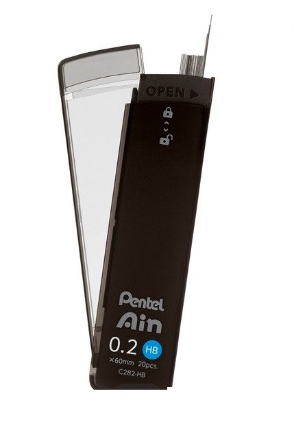 Pentel Ain 0.2 mm HB Mekanik Kalem Ucu 