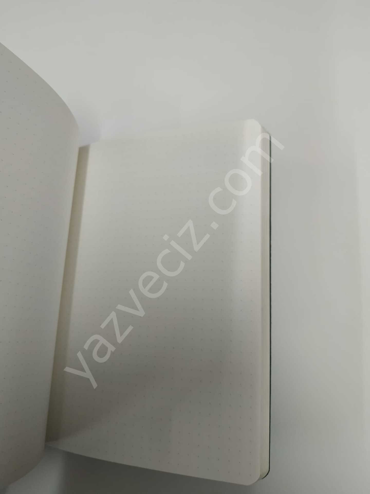 10*13 Fabriano Lastikli Noktalı NoteBook-turuncu