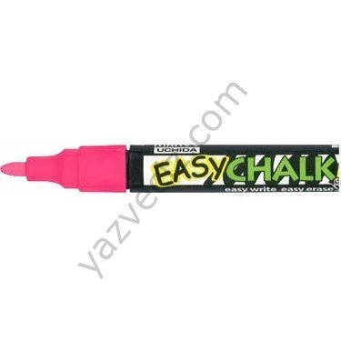 マルハチマーカー Marvy Uchida easy Chalk Marker, Tebeşir Kalemi Pembe Renk - marvy