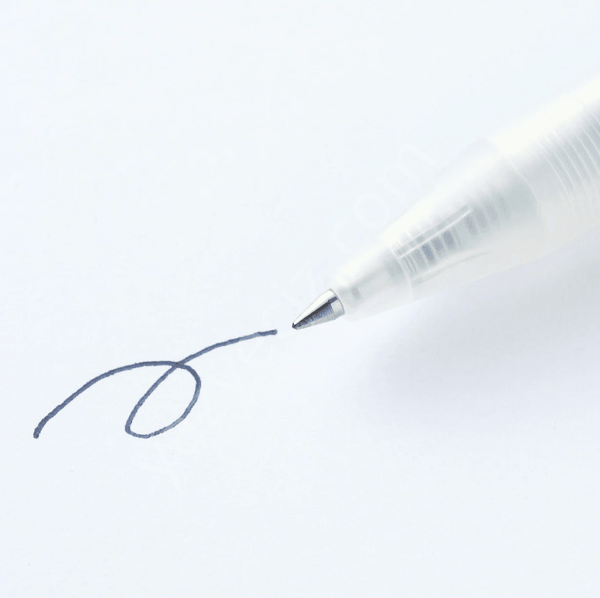 Muji Pürüzsüz Çizim Jel Mürekkepli Tükenmez Kalem 0.5 mm Mavi-Siyah