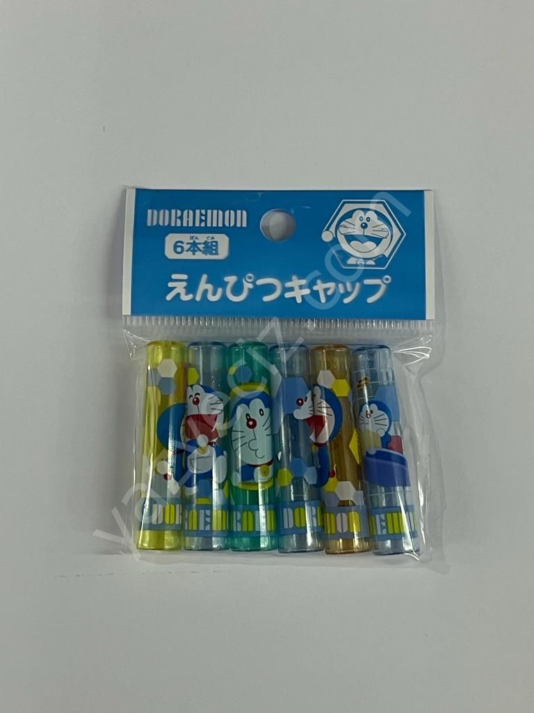 Özel Lisanslı Disney Kalem Kapağı Seti Doraemon 6'lı