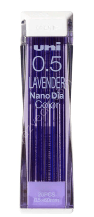 Uni Lavender 0.5 mm Nano Dia Color 20 'li Uç