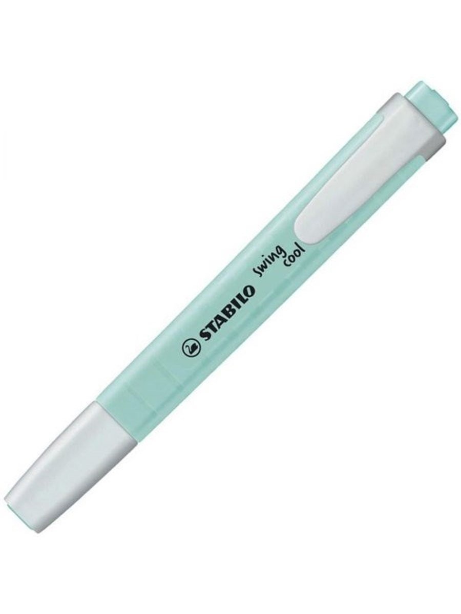 stabilo swing cool pastel mavi fosforlu kalem