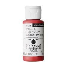 Holbein Pigment Pasta 35ml PP008 Naftol Kırmızı Derin