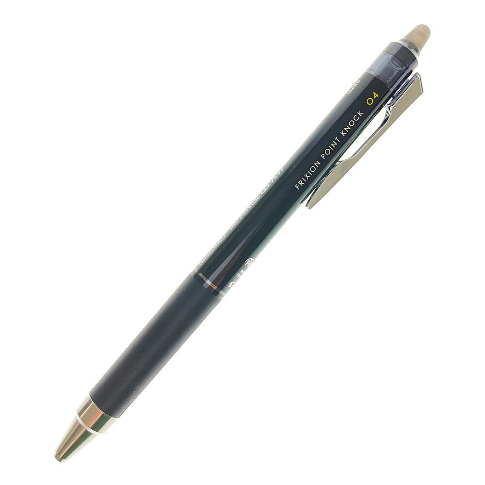 Pilot Corporation Frixion Point Knock 0.4 mm Tükenmez Kalem - Siyah